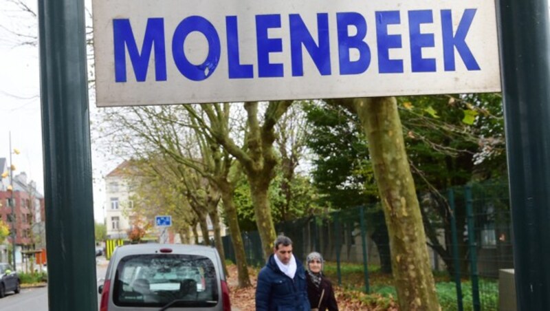 Der Brüsseler Stadteil Molenbeek gilt als Brutstätte und Gewächshaus des Islamismus. (Bild: AFP)