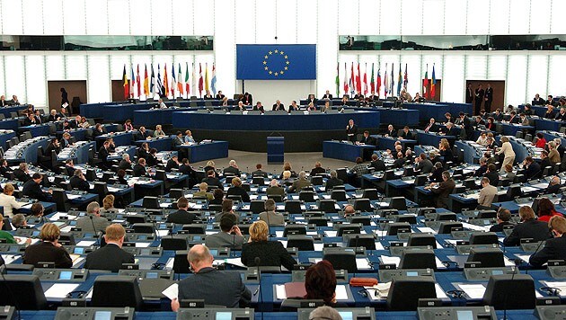 Das EU-Parlament in Straßburg (Bild: APA/Bernhard J. Holzner)