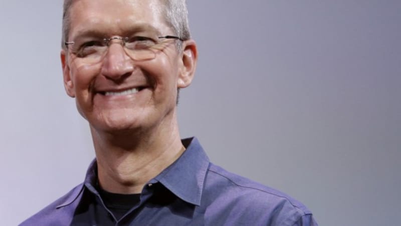 Apple-Chef Tim Cook (Bild: AP)