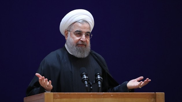Irans Präsident Hassan Rouhani (Bild: AFP)