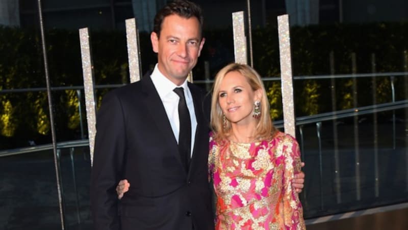 Pierre-Yves Roussel und Tory Burch (Bild: Larry Busacca/Getty Images/AFP)