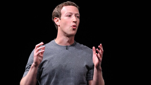 Mark Zuckerberg (Bild: AFP)