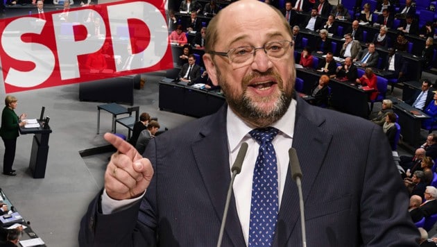 Martin Schulz (Bild: APA/AFP/Tobias Schwarz, APA/AFP/Clemens Bilan)