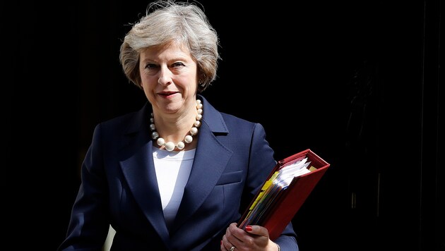Die britische Premierministerin Theresa May (Bild: AP)
