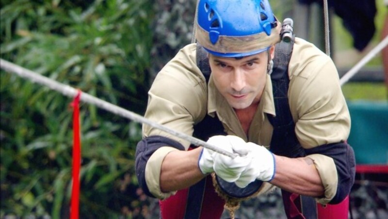 Marc bei der Dschungelprüfung (Bild: RTL)