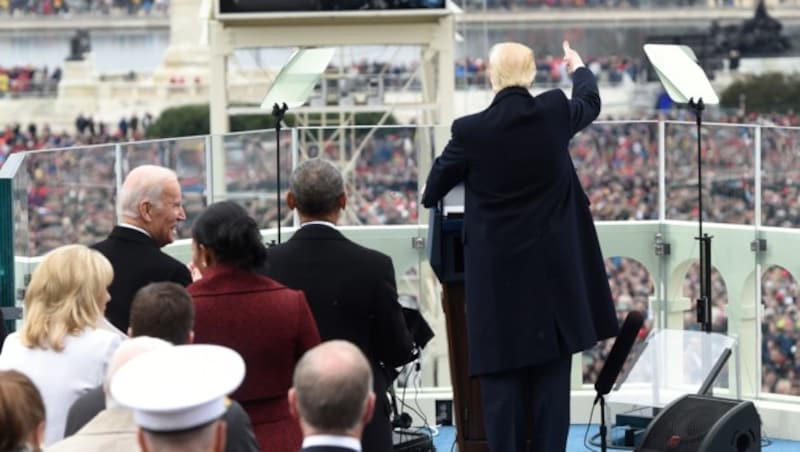 Um im Jahr 2017 Zugang zu der Inauguration von Donald Trump und Amtsträgern der Republikaner zu bekommen, soll fleißig Lobbying über eine zypriotische Briefkastenfirma betrieben worden sein. (Bild: AFP)