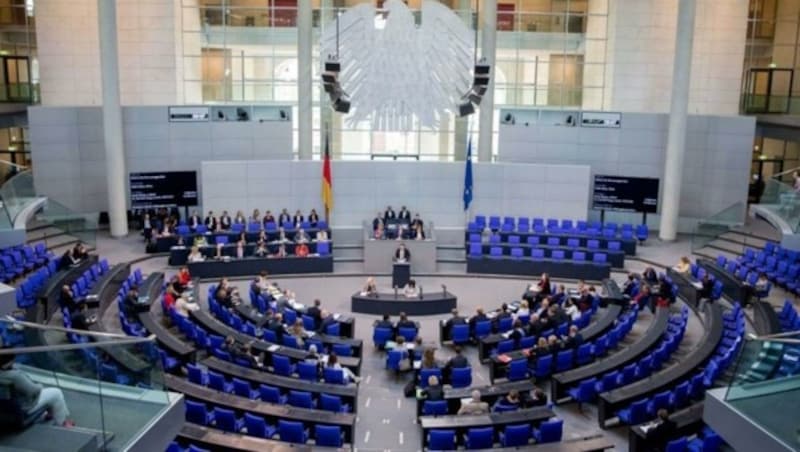 Der deutsche Bundestag (Bild: EPA)