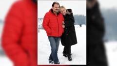 Ab jetzt gehen sie gemeinsame Wege: Die 67-Jährige mit ihrer Jugendliebe Peter (Bild: Franz Crepaz)