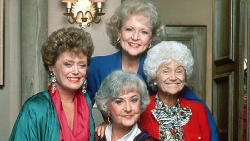 Rue McClanahan, Bea Arthur, Betty White und Estelle Getty (Bild: NBC)