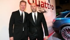 Patrick mit einem seiner Klienten, Jason Statham (Bild: Getty Images)