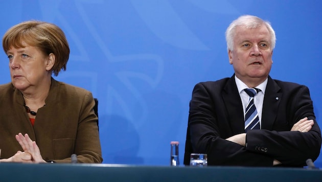 CSU-Chef Horst Seehofer kritisierte Angela Merkel zuletzt immer wieder scharf. (Bild: AFP)