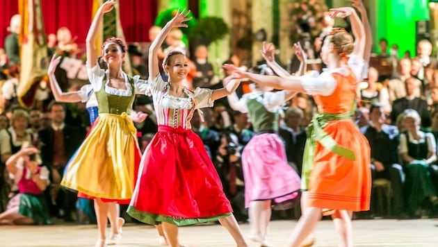 Dance performances in stylish traditional costume are guaranteed. (Bild: Ludwig Schedl)