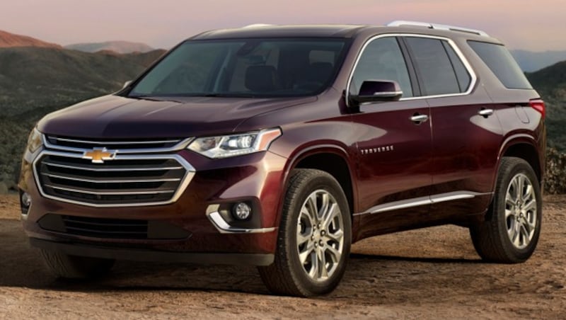 Chevrolet zeigt das SUV Traverse. (Bild: Chevrolet)