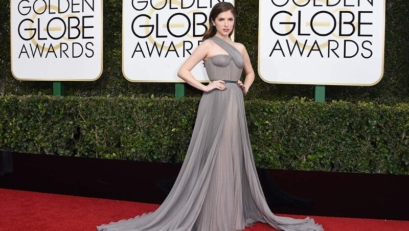 Anna Kendrick fühlte sich in ihrer Vionnet-Robe wie eine griechische Göttin. (Bild: AFP)