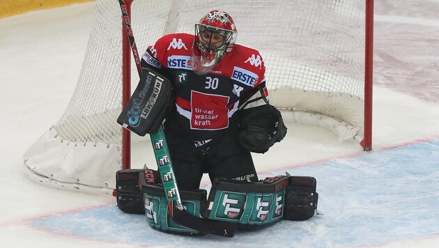 Innsbruck-Goalie Andy Chiodo (Bild: GEPA)