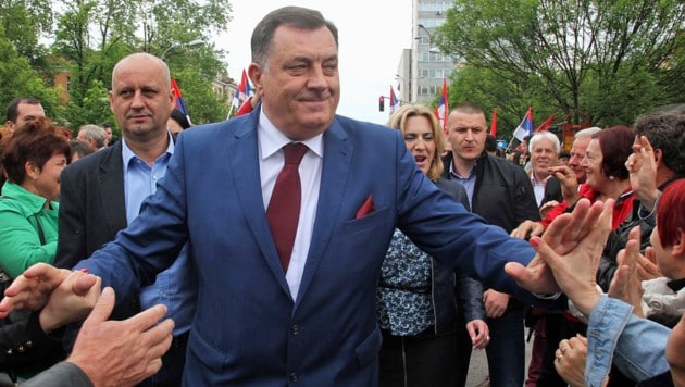 Milorad Dodik (Bild: APA/AFP/ELVIS BARUKCIC)