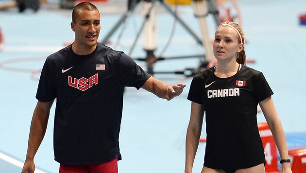 Ashton Eaton und Brianne Theisen-Eaton (Bild: Associated Press)