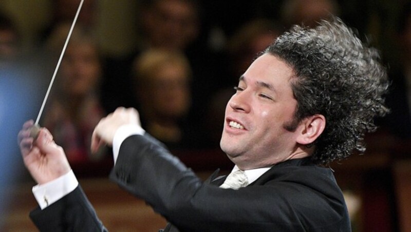 Gustavo Dudamel (Bild: APA/HERBERT NEUBAUER)