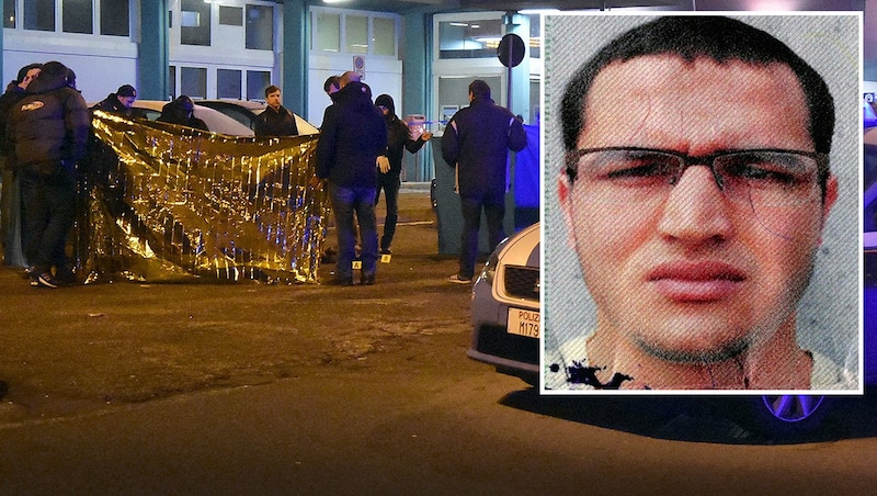 Der Attentäter Anis Amri wollte sich im Dezember 2016 in Mailand einer Kontrolle entziehen und wurde von der Polizei erschossen. (Bild: APA/AFP/POLICE JUDICIAIRE/HANDOUT, AP)