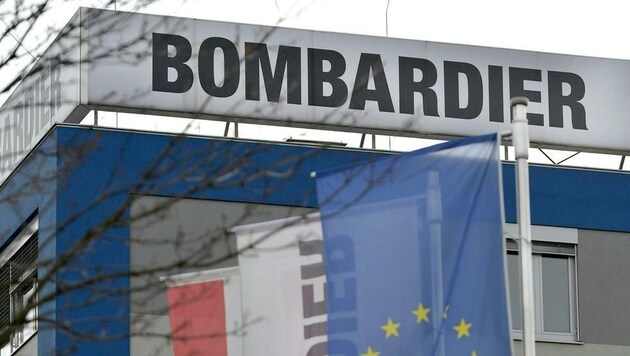 Die Wiener Niederlassung des Zugbauers Bombardier (Bild: APA/HERBERT NEUBAUER)