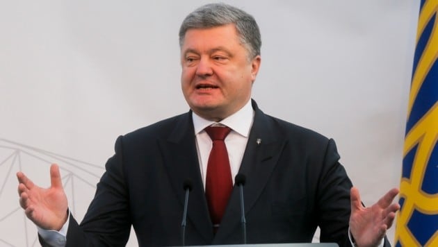 Der ukrainische Präsident Petro Poroschenko (Bild: Associated Press)