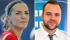 Ivona Dadic und Lukas Weißhaidinger (Bild: GEPA)