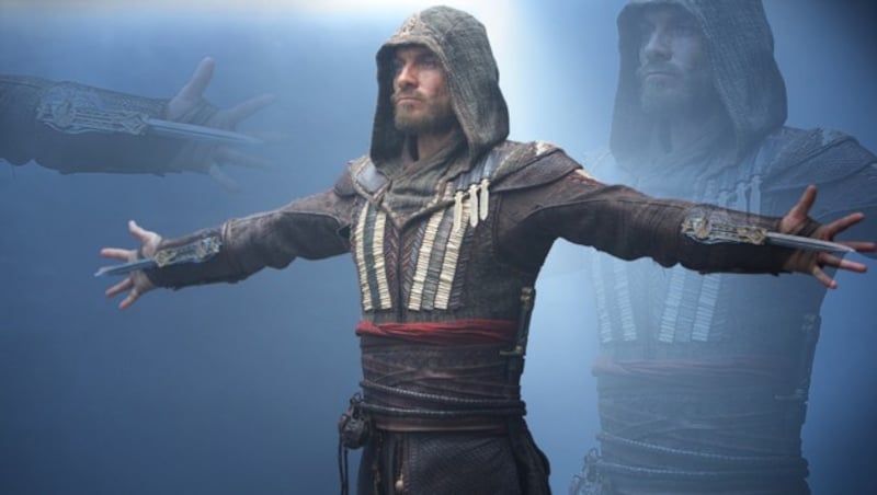 Michael Fassbender als Assassine im 2016 veröffentlichten Kinofilm „Assassin‘s Creed“. (Bild: © 2016 Twentieth Century Fox and Ubisoft Motion Pictures)