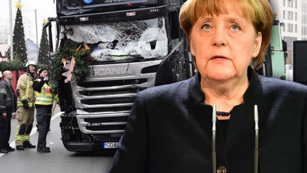 Deuschlands Bundeskanzlerin Angela Merkel (Bild: AFP/John MacDougall/ Tobias Schwarz)