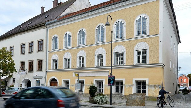 Das Hitler-Geburtshaus in Braunau (Bild: Associated Press)