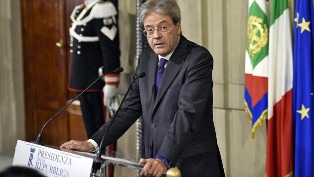 Der neue italienische Premier Gentiloni (Bild: ANSA)