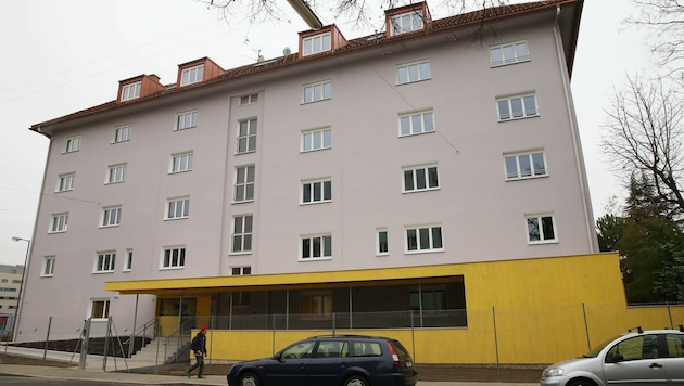 Das Haus in der Fröhlichgasse wird von der Stadt Graz gestellt, die auch den Umbau finanzierte (Bild: Jürgen Radspieler/Krone)