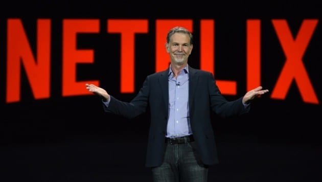 Netflix-Chef Reed Hastings (Bild: APA/AFP/ROBYN BECK)