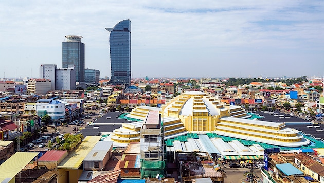 Kambodschas Hauptstadt Phnom Penh (Bild: thinkstockphotos.de)
