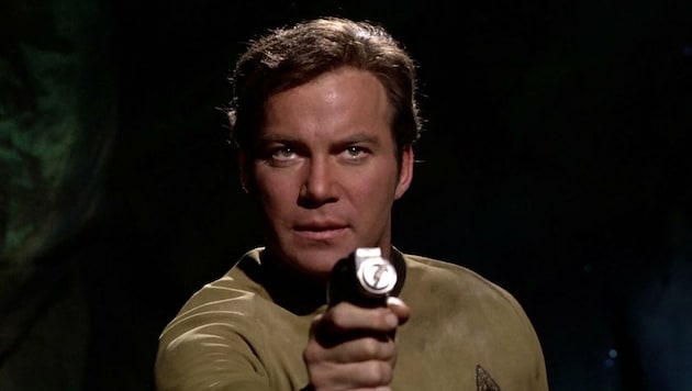 William Shatner als Captain Kirk in "Raumschiff Enterprise" (Bild: CBS Photo Archive)