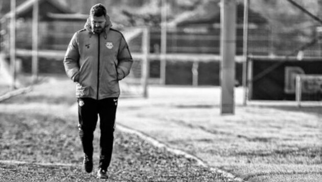 Was tüftelt Salzburg-Trainer Oscar fürs Schalke-Match aus? (Bild: Andreas Tröster)