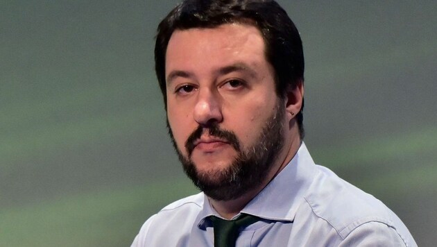 Lega-Nord-Chef Matteo Salvini (Bild: APA/AFP/Giuseppe Cacace)