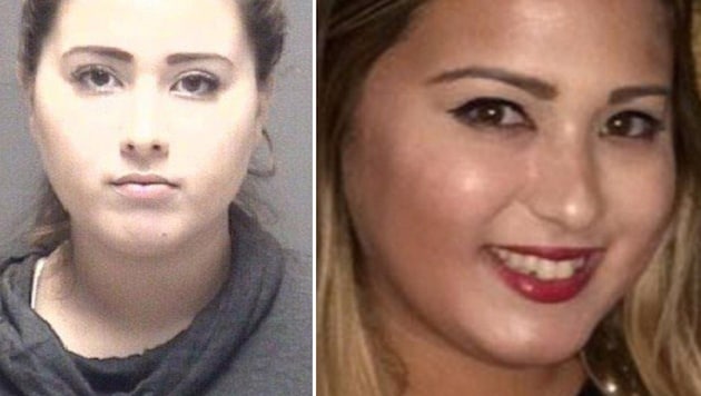 Kelsey Leigh Gutierrez (25) wurde entlassen und verhaftet. Sie hatte Sex mit zwei Schülern. (Bild: Texas Police, facebook.com)