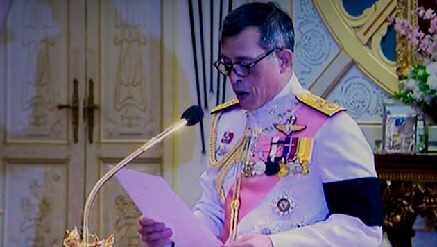 Thailands neuer König Rama X. (Bild: AP)
