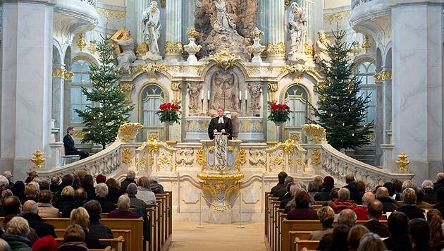 Ein Gottesdienst (Archivbild) (Bild: APA/EPA/SEBASTIAN KAHNERT)