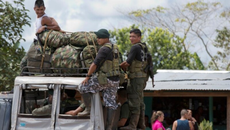 FARC-Kämpfer (Bild: Associated Press)
