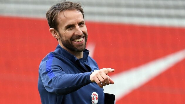 Englands Fußball-Teamchef Gareth Southgate (Bild: AFP)