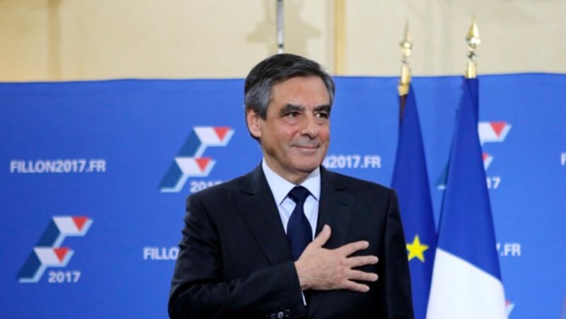 Francois Fillon überzeugte das konservative Lager und wird 2017 wohl gegen Marine Le Pen antreten. (Bild: ASSOCIATED PRESS)