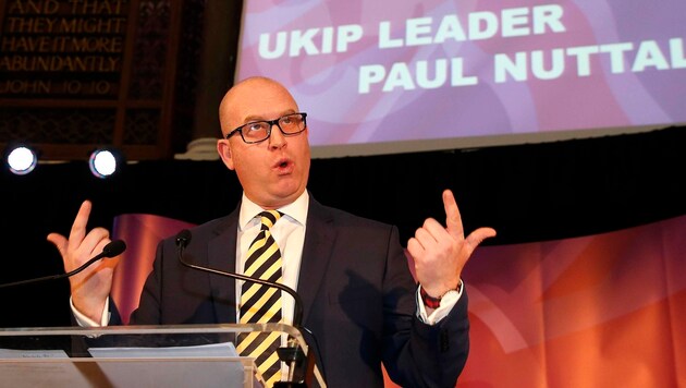 Der neue UKIP-Chef Paul Nuttall (Bild: Associated Press)