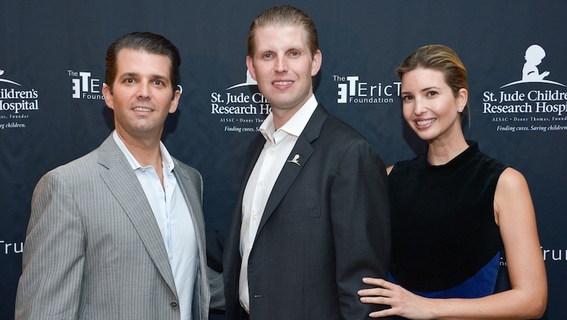 Donald jr., Eric und Ivanka Trump (Bild: AFP)