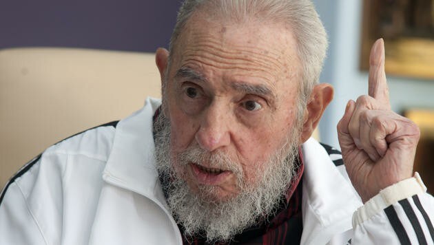 Fidel Castro im Juli 2014 (Bild: AP)