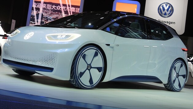 Die VW-Elektro-Studie ID wurde auf dem Pariser Autosalon vorgestellt. (Bild: Stephan Schätzl)
