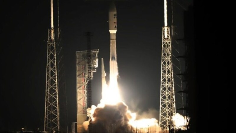 Der Start von "GEOS-R" an Bord einer "Atlas 5"-Rakete (Bild: NASA/Kim Shiflett)