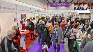 Letztes Jahr stürmten viele Senioren die Messe Innsbruck und informierten sich. (Bild: Christof Birbaumer/Kronenzeitung)