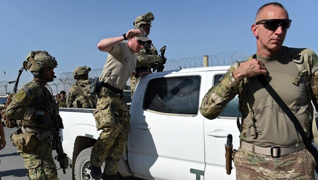 US-Soldaten beim Einsatz in Afghanistan (Archivbild) (Bild: APA/AFP/WAKIL KOHSAR)