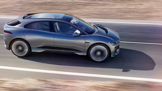 Jaguar I-Pace Concept wirft seinen Schatten voraus. (Bild: Jaguar)